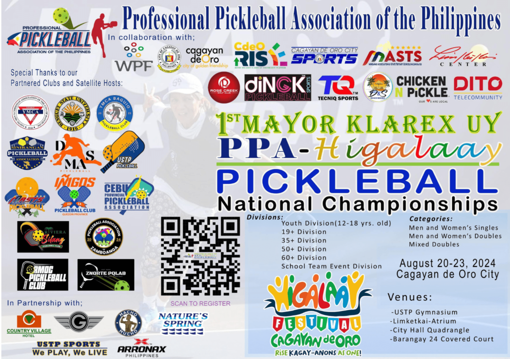 1st Mayor Klarex Uy PPA-Higalaay National Pickleball Championships 2024